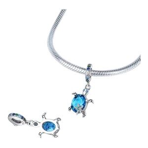 Blue Turtle Charm